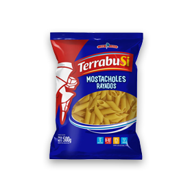 TERRABUSI FIDEOS MOSTACHOLES RAYADOS x 500 GR